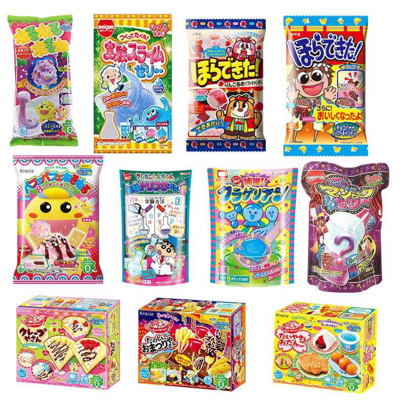 日本食玩小伶玩具可食可玩迷您厨房套装创意diy大礼包小小世界