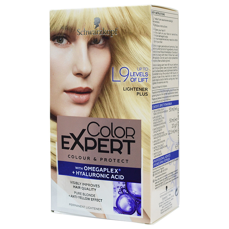 褪色英国施华蔻schwarzk漂发剂l9结构还原漂发彩染