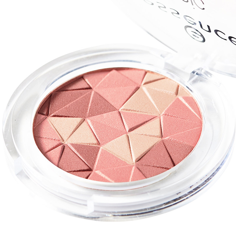 植物德国原装进口essence纯植哑光珠光马赛克腮红天然腮红