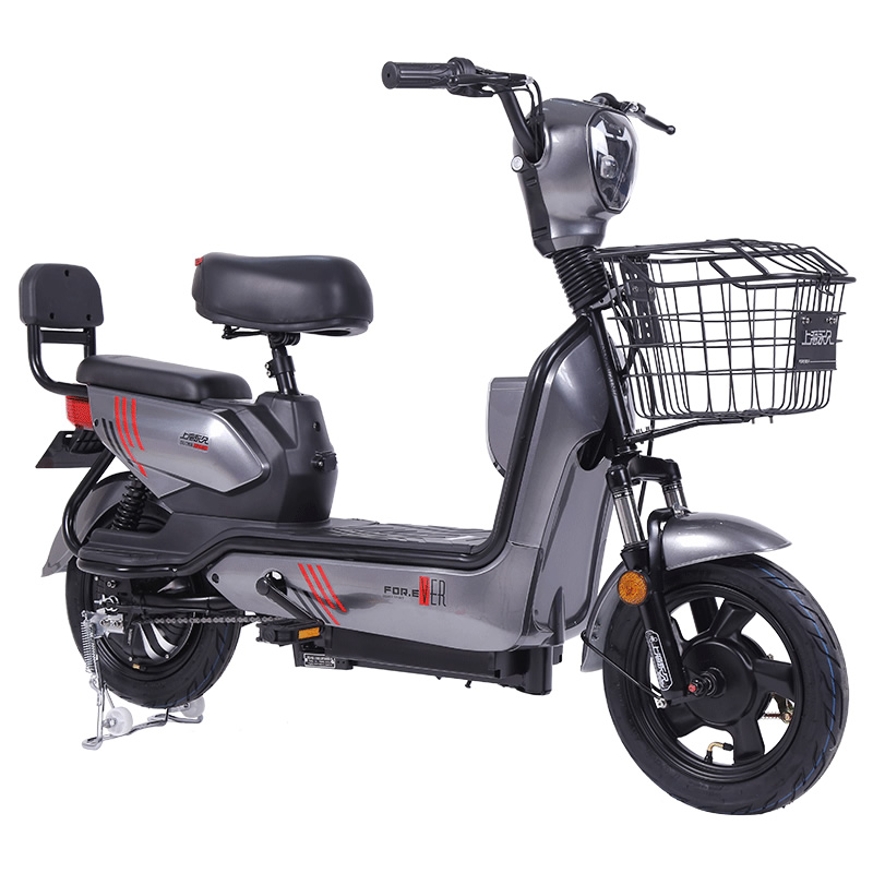 永久电动车48v铅酸电池成人电动车迷你男女 带踏板电瓶车萌动