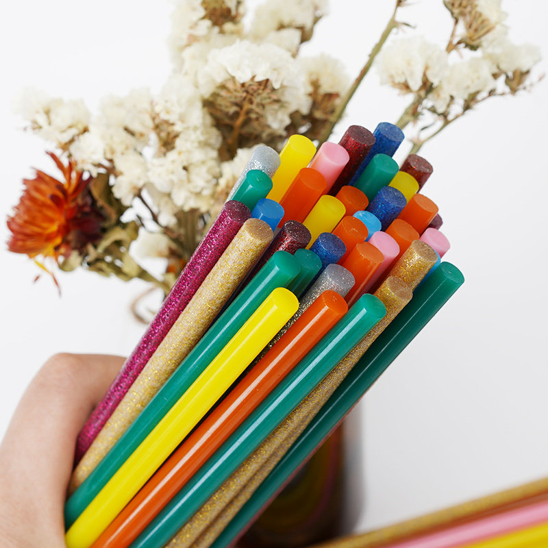 彩色热熔胶棒热溶高硅胶胶条胶枪diy手工工具模型制作工具