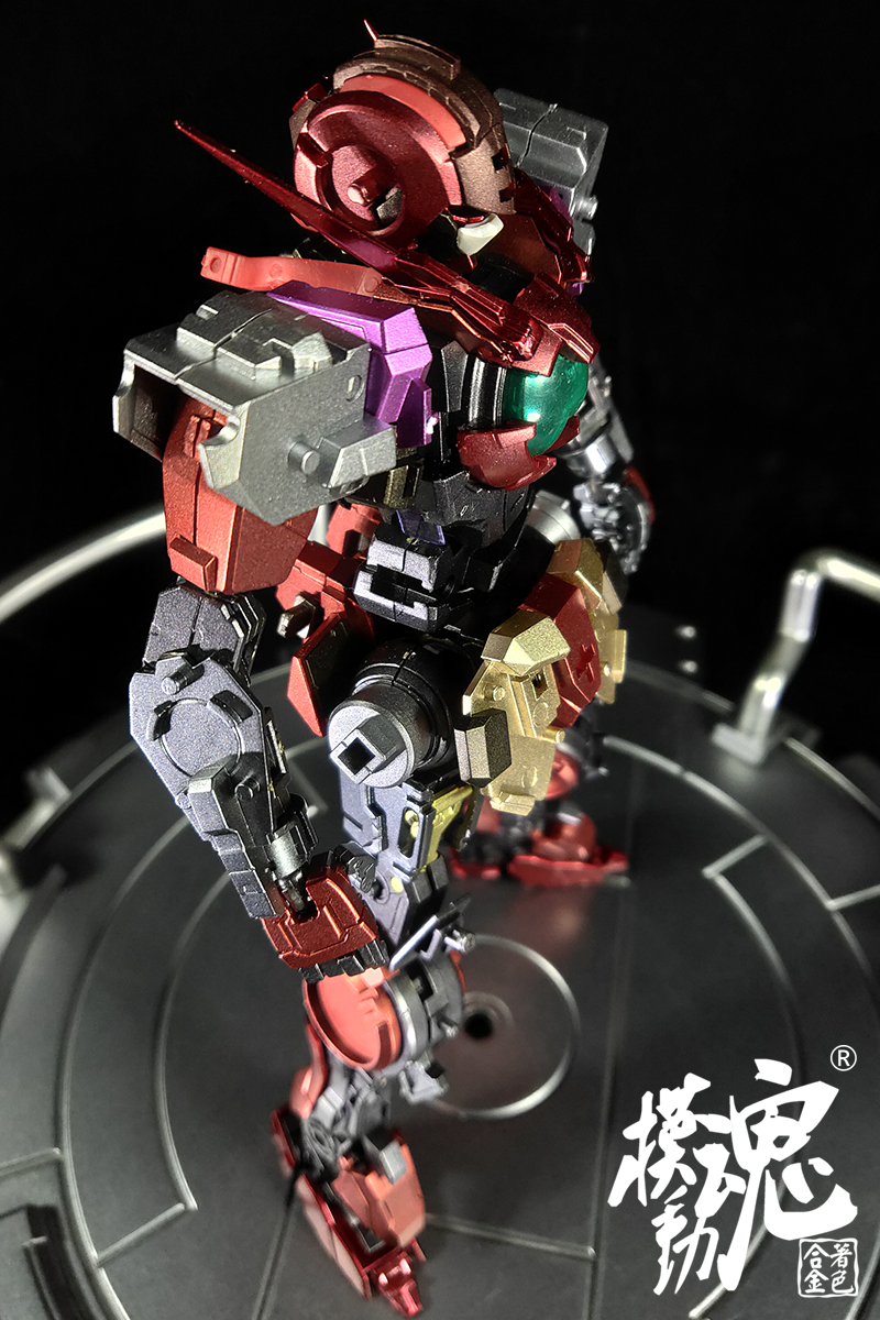 模动合金着色某班8816mb正义女神mg拼装高达模型专区