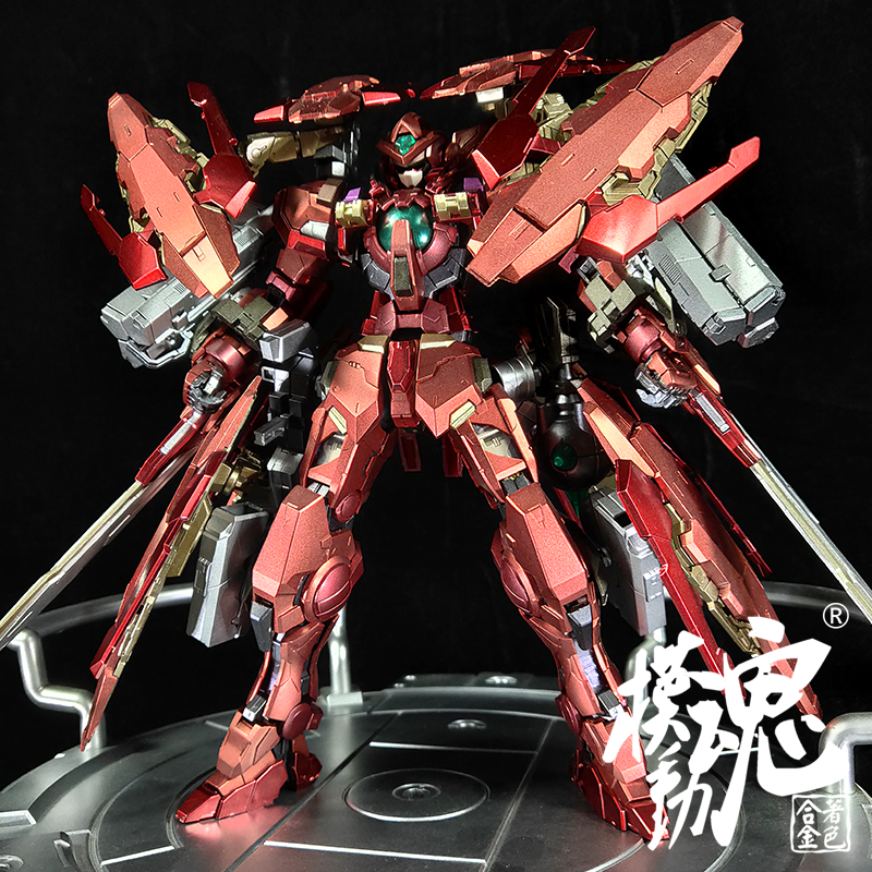 模动合金着色某班8816mb正义女神mg拼装高达模型专区