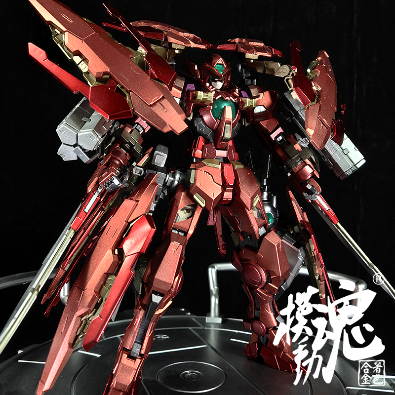 模动合金着色某班8816mb正义女神mg拼装高达模型专区