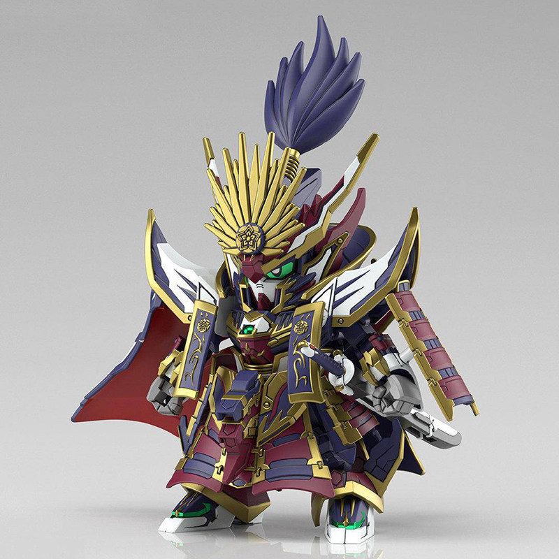 高达模动合金着色万代sd达世界英雄传织田信长高达模型专区