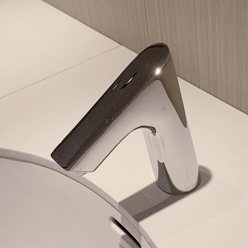 toto原装自动感应式水龙头dle117an红外交流交流电电工程感应龙头