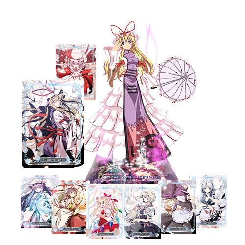 超次元动漫周边ar卡同人 东方project ar同人卡牌 2.5次元ar卡