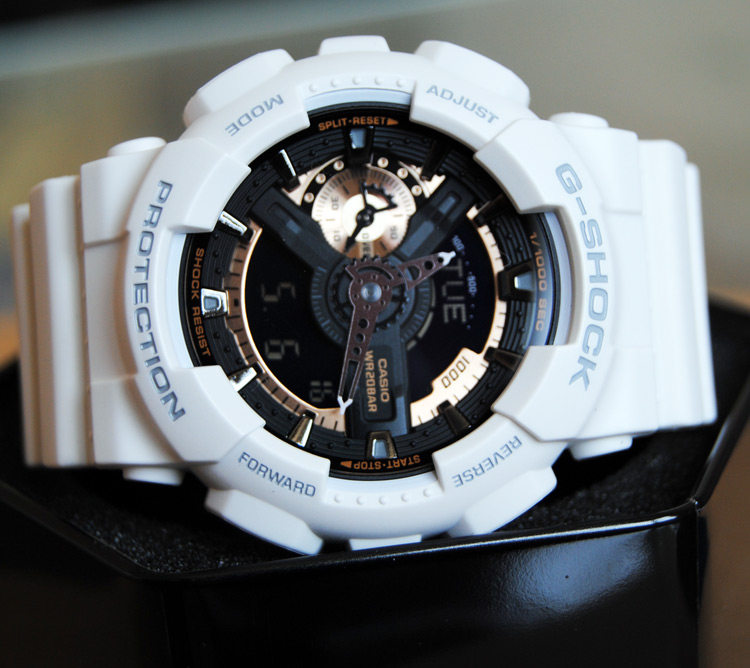 表弟gshock系列白金配色手表日韩腕表