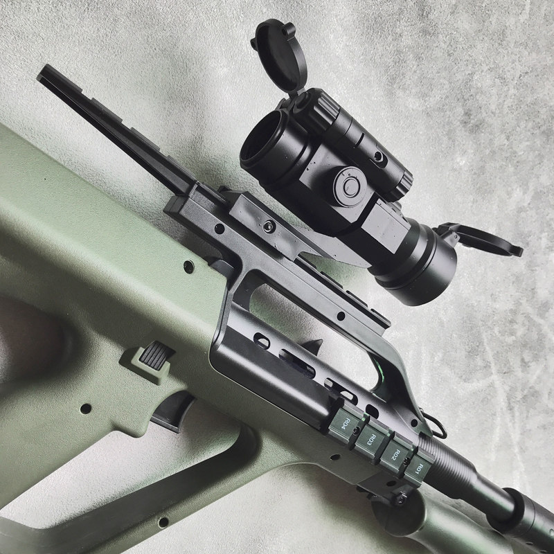 电动下供弹水弹枪绝地求生吃鸡aug步枪可连发射水蛋抢儿童玩具枪