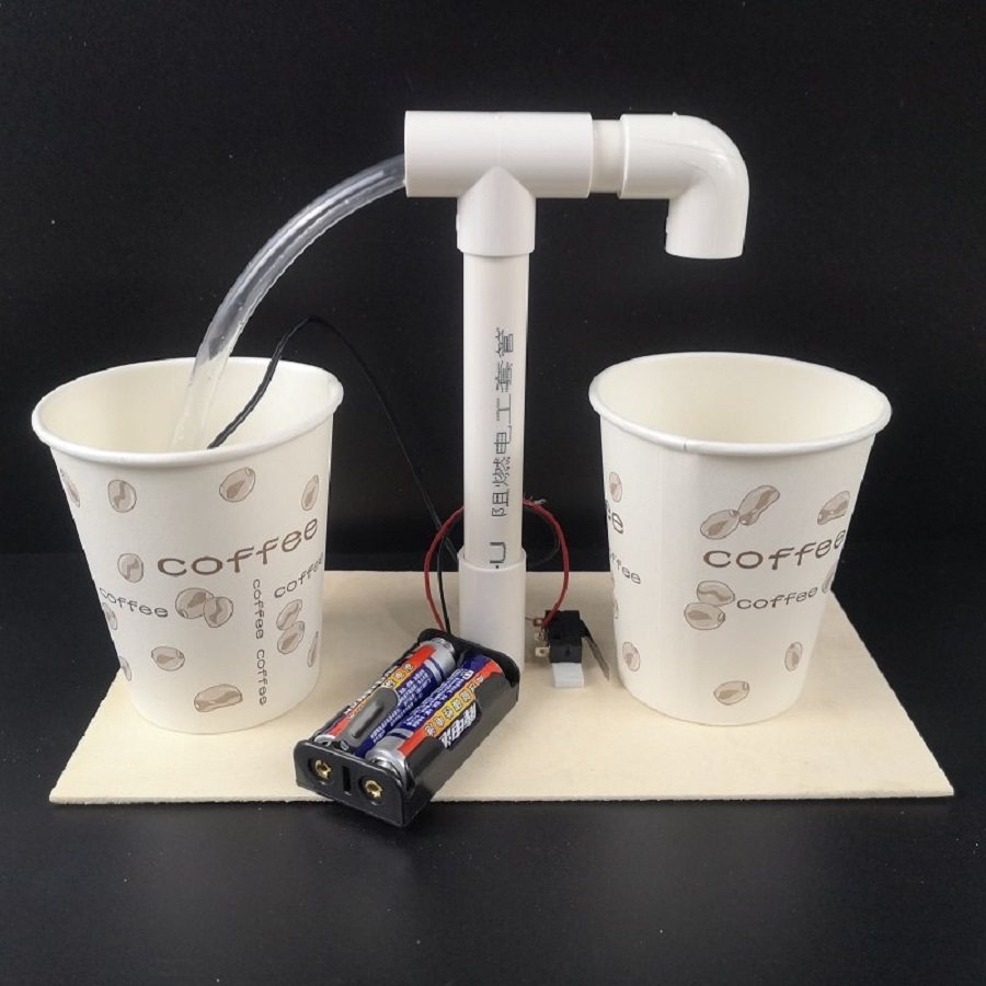 diy自动饮水机科技制作礼物套装学生科学实验手工科学实验