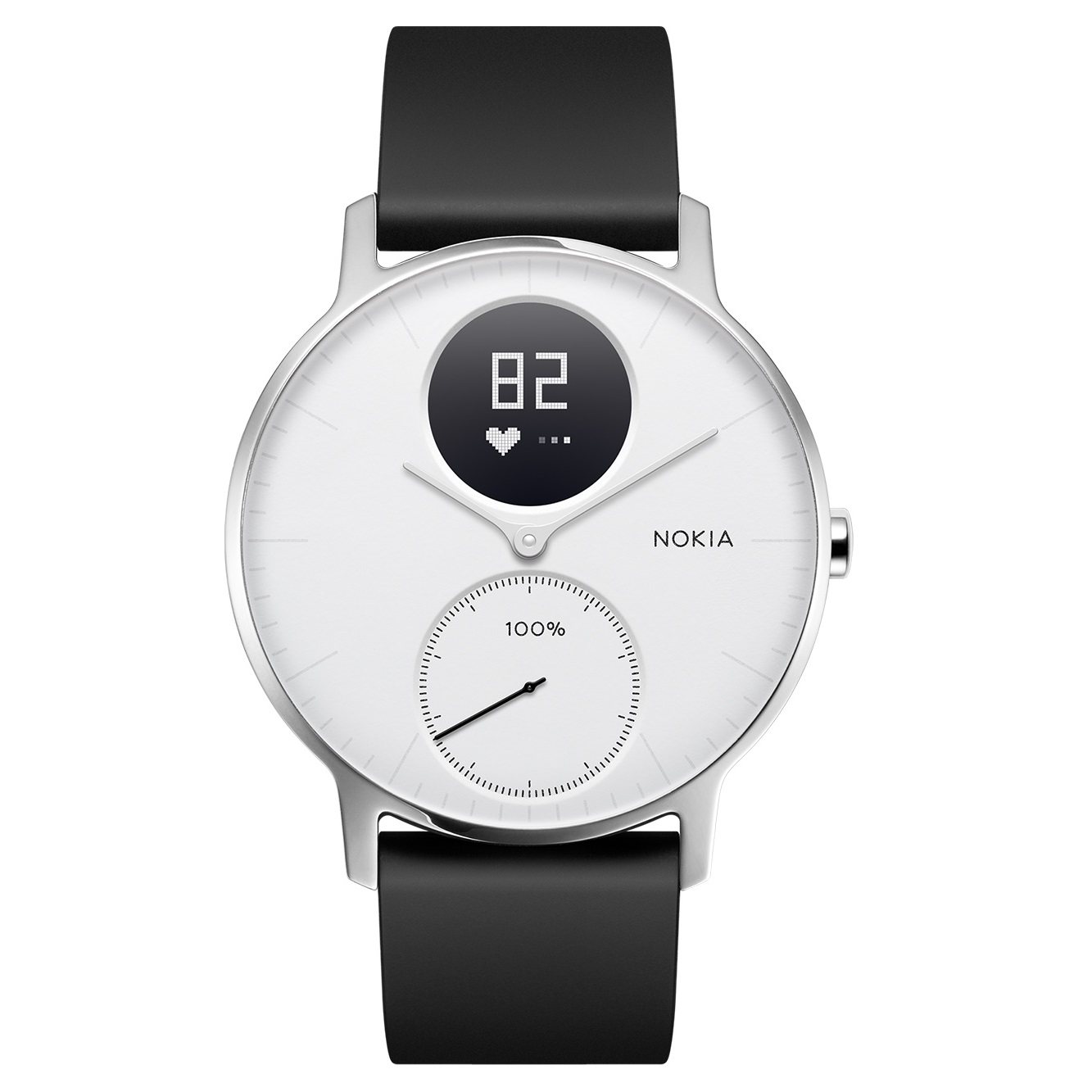 nokia steel hr诺基亚智能手表心率追踪运动手表来电提醒手表