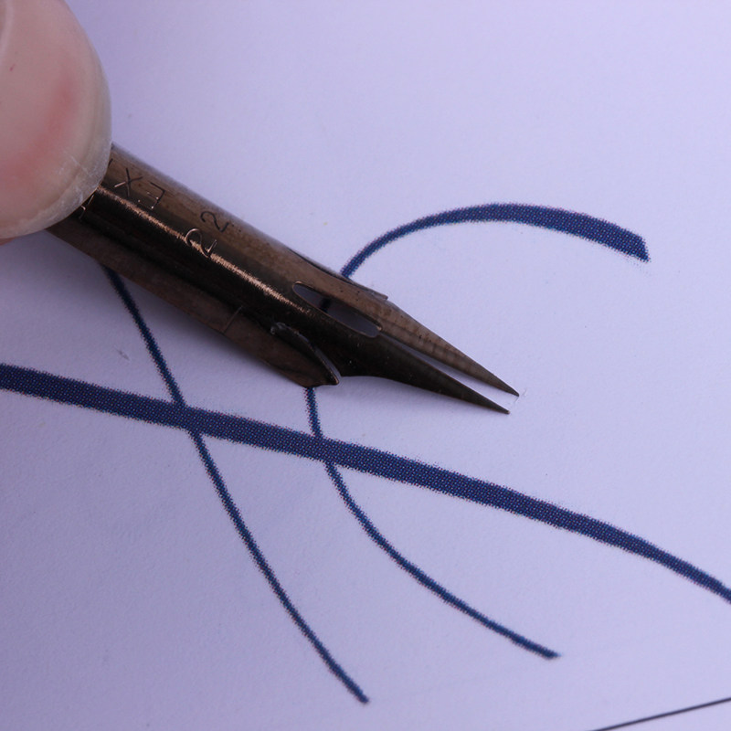 英文书法er圆体花体蘸水笔copperplate笔尖hunt 22b 新手用美国产