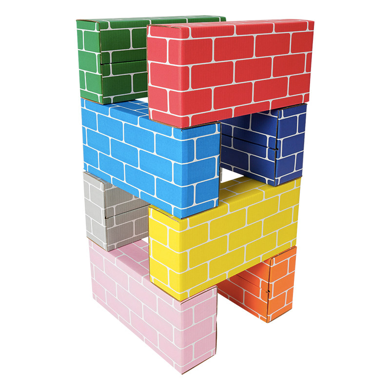 纸砖幼儿园儿童感统训练训练器器材玩具大型砖头塑料积木