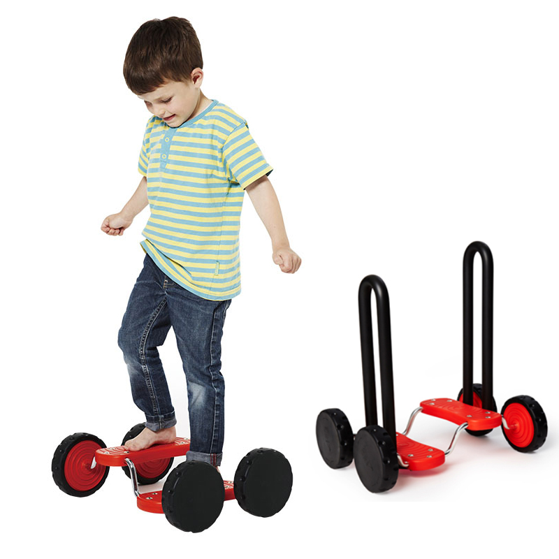 丹麦单人平衡协力脚踏车幼儿园儿童感统康复训练感统训练器材