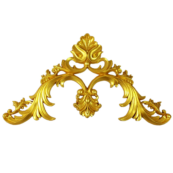 雕花pu吊顶顶角欧式装饰组合贴花花饰花仿木雕