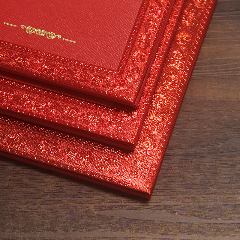 包邮高档特种纸面浮雕烫金奖状荣誉证书结业证书封面奖状