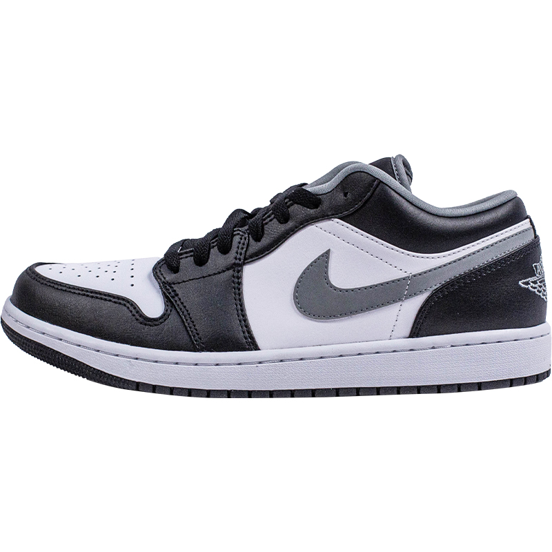 指南针airjordan1aj1黑灰影子低帮篮球鞋553558-553560-040篮球鞋