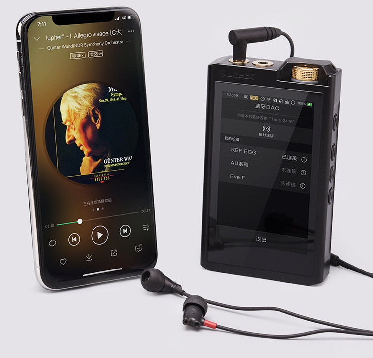 lotoo乐图 pawgold touch 墨菊 蓝牙hifii发烧无损乐图墨菊播放器