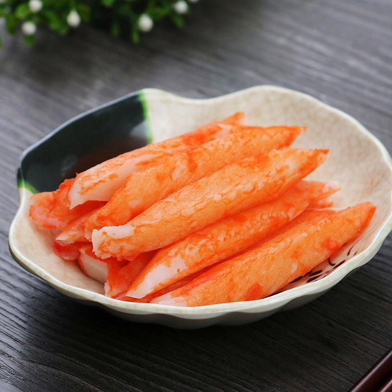 桂冠鳕鱼蟹味柳270g 即食蟹棒美食 日料寿司刺身手撕火锅豆捞料理