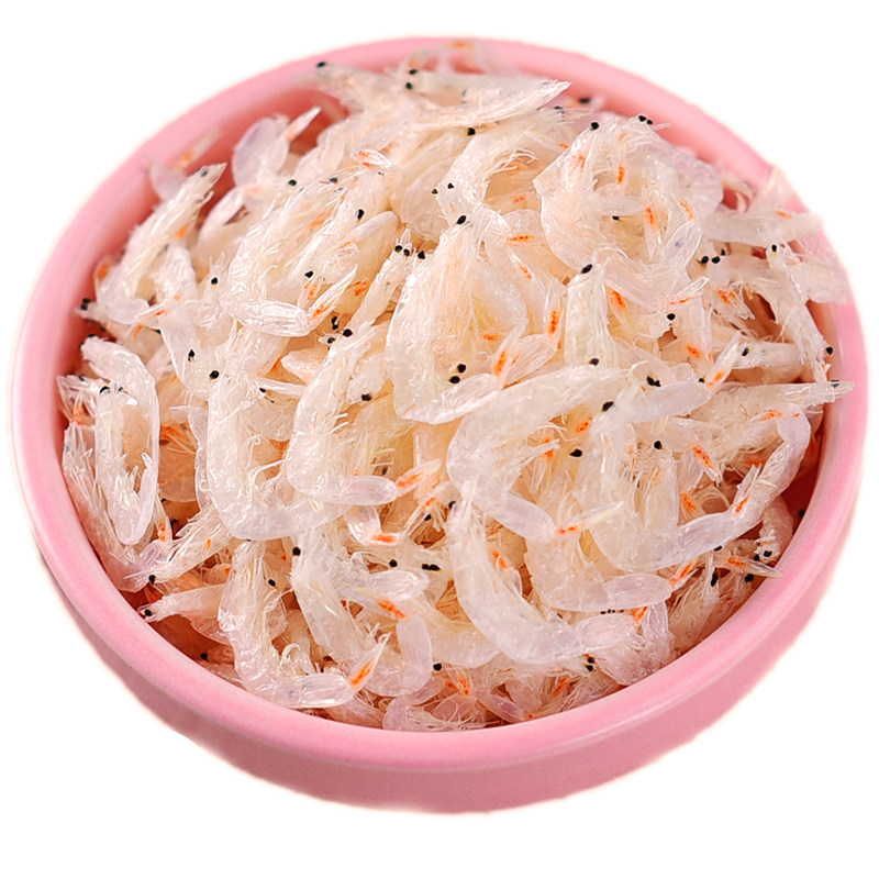 特级虾皮无盐补钙宝宝婴儿辅食野生淡干海产虾皮