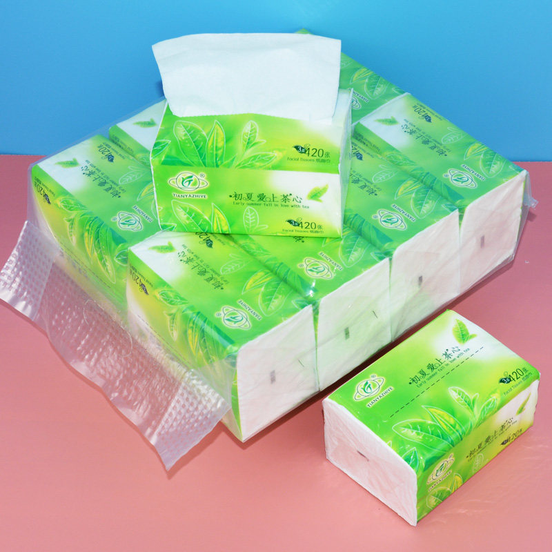 1提8包抽纸巾420张3层原木浆家用实惠装餐巾纸面巾纸卫生纸整箱批