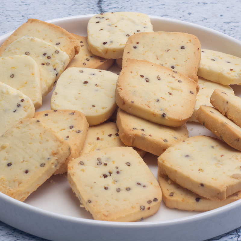 心甜意洽下单现烤柠檬曲奇饼干酸甜口味无添加曲奇饼干