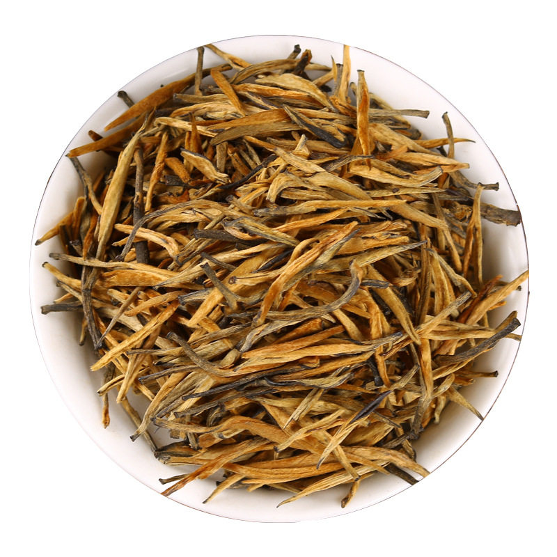 云南凤庆金芽金针单芽蜜理条红茶500克云乡茶叶滇红