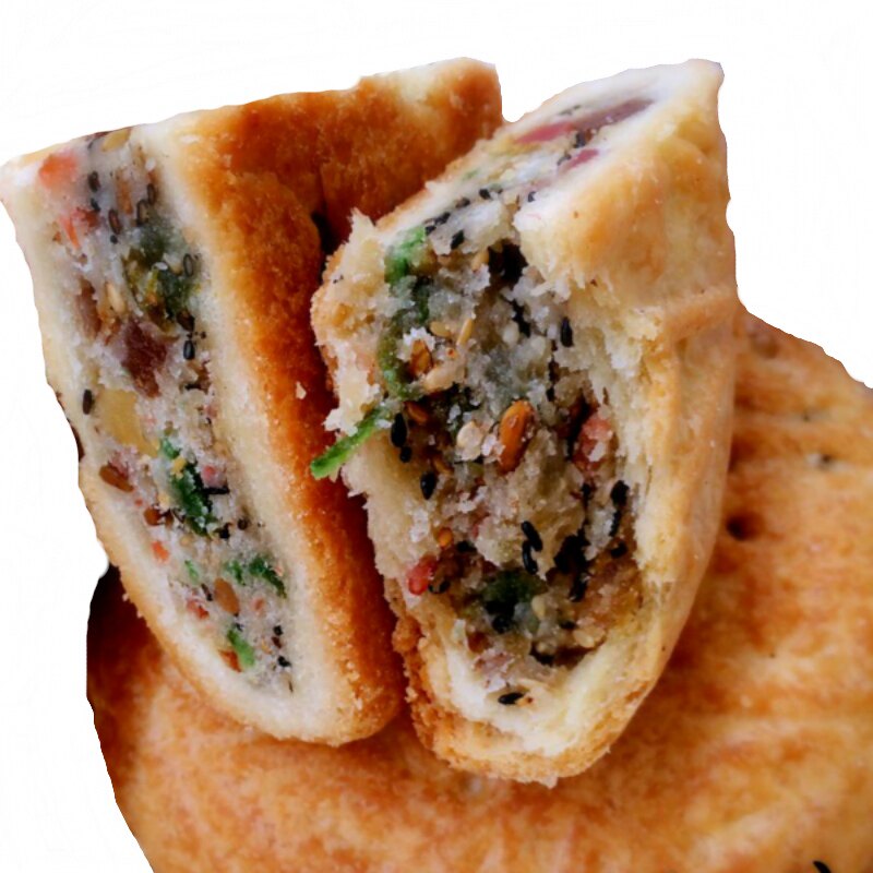 包邮1斤起诸城特产金旭老月饼五仁青红丝传统手工酥皮买9发10斤