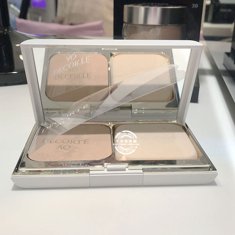 日本本土黛珂aq白檀修护亮采紧致遮瑕养肤粉饼