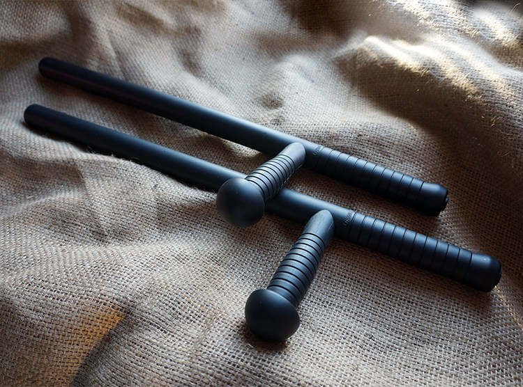 summitdragon欧美abs防暴丁字拐棍亚光武术保安t型棍