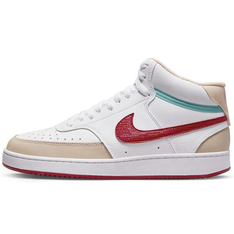 nikecourtvisionmid板鞋纯白米白黑白休闲cd5466板鞋