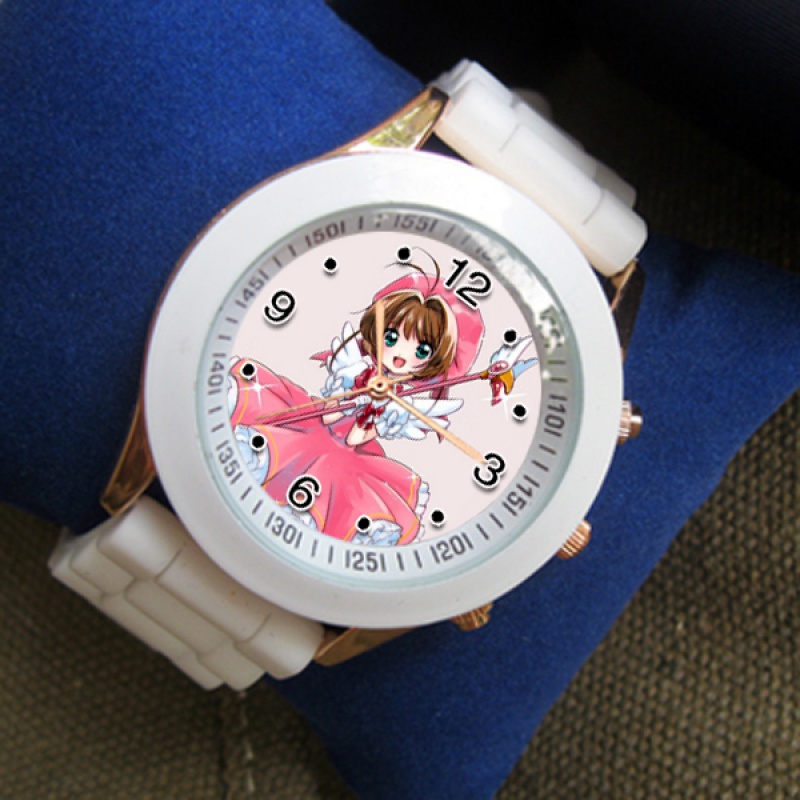手表少女小樱库洛魔法百变魔卡木之本樱二次元动漫手表