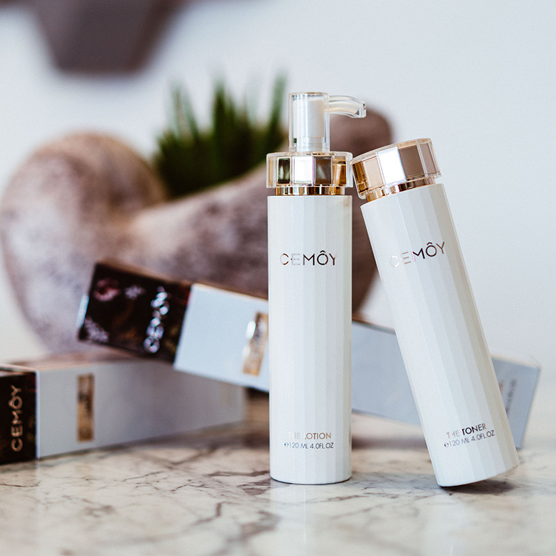 澳洲cemoy安瓶水乳lumen白金流明5d礼盒套装面部护理套装