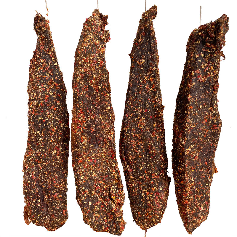 云南牛干巴原味特产牛肉干黄腌腊炒菜保山风干真空肥瘦麻辣500g