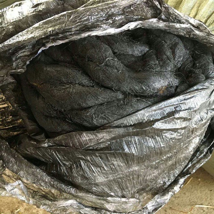 沥青麻绳20沉降缝沥青麻絮伸缩缝沥青油麻丝沥青麻筋2cm填缝麻绳