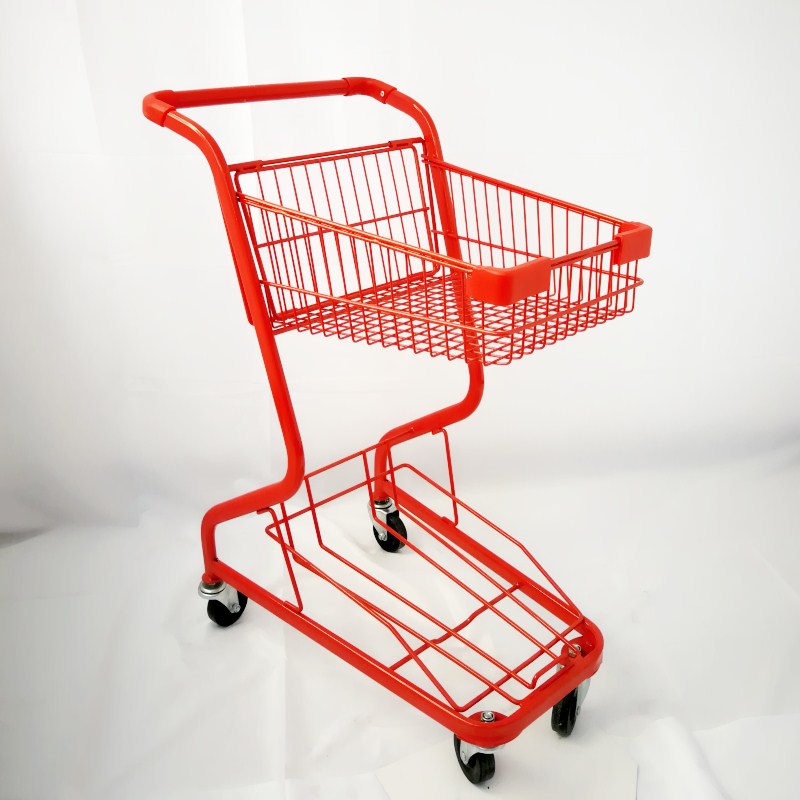 手推车超市购物车ktv便利店家用小型推车摄影拍照购物车