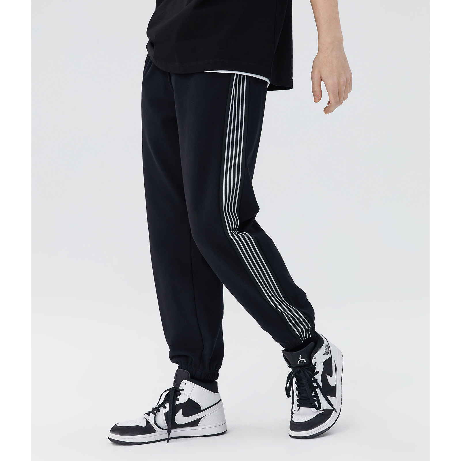 lilbetter卫裤男2022新款裤子潮流休闲男裤宽松束脚卫裤