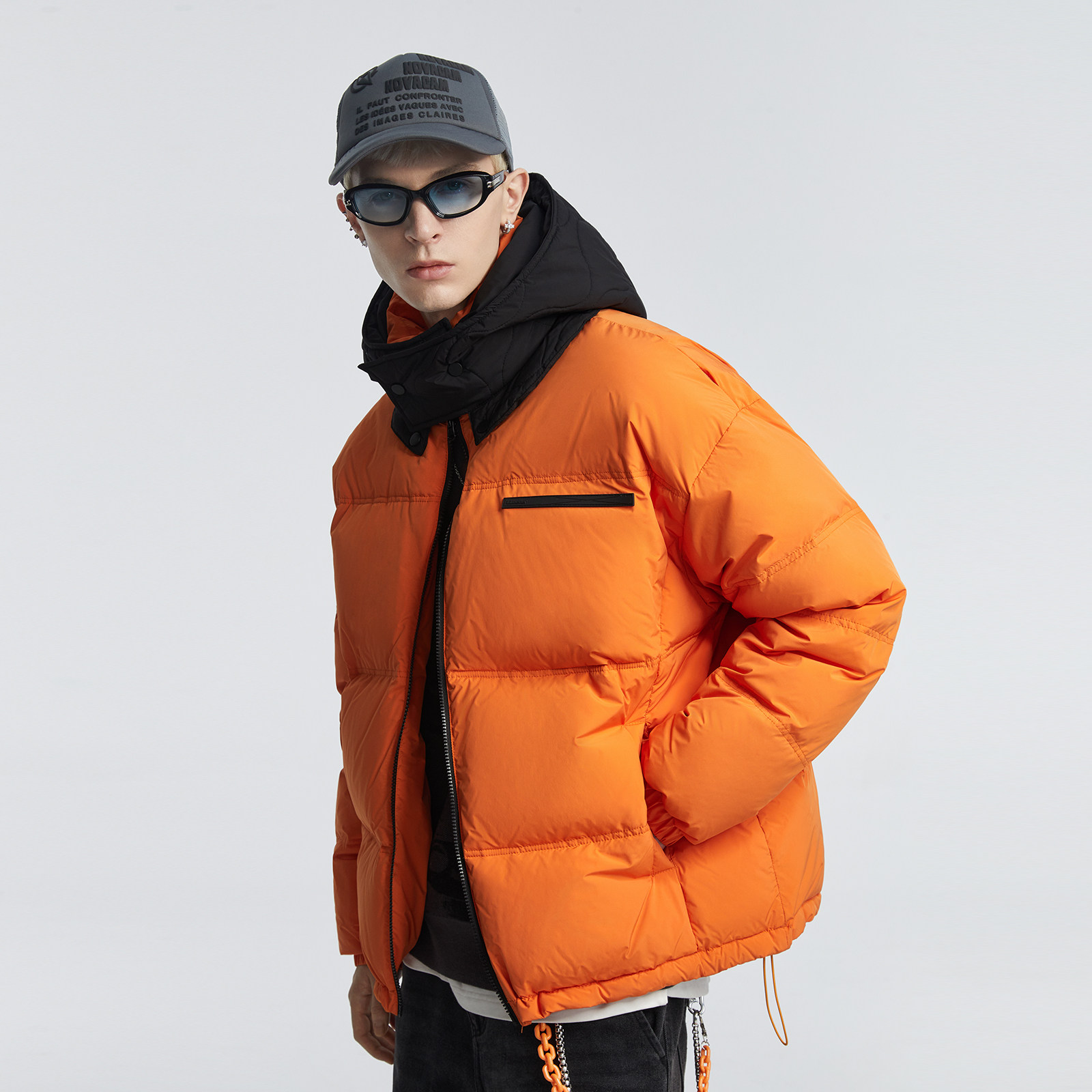 lilbetter男士羽绒服2022新款加厚面包潮牌宽松男装羽绒服