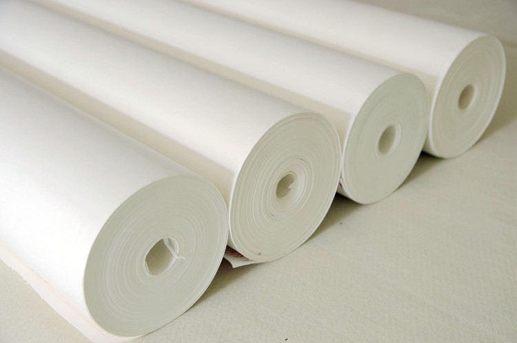 装裱宣纸腹背纸加厚棉纸 覆背纸85 65*100m手工书画装裱纸 裱画纸