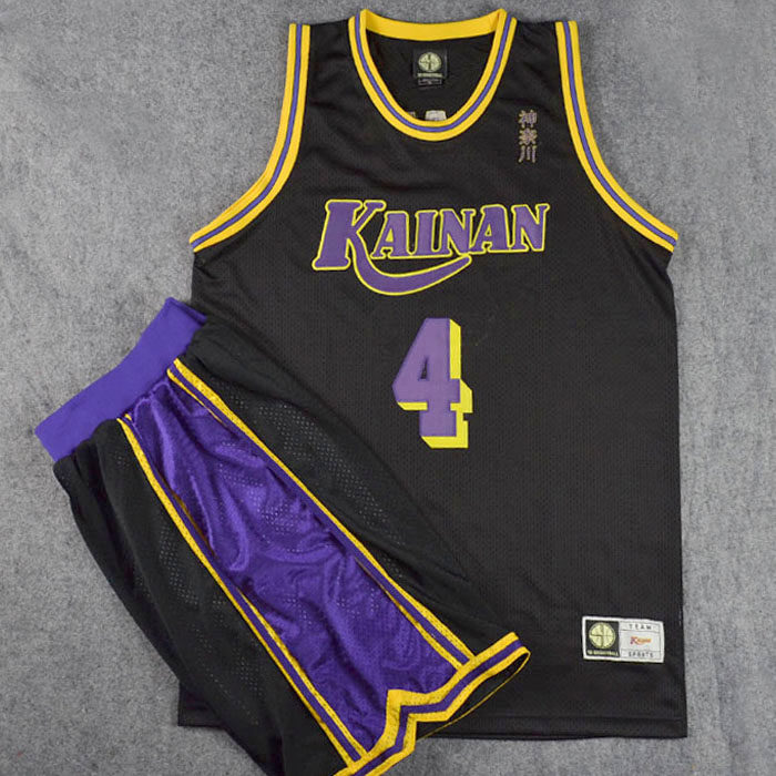 球衣篮球sd灌篮高手刺绣队服海南4号牧绅一篮篮球服