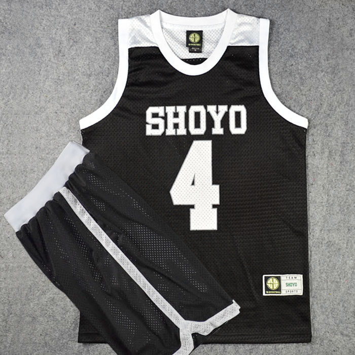 球服灌篮高手球衣队服翔阳4号藤真健司篮球衣背心篮球服套装绿色