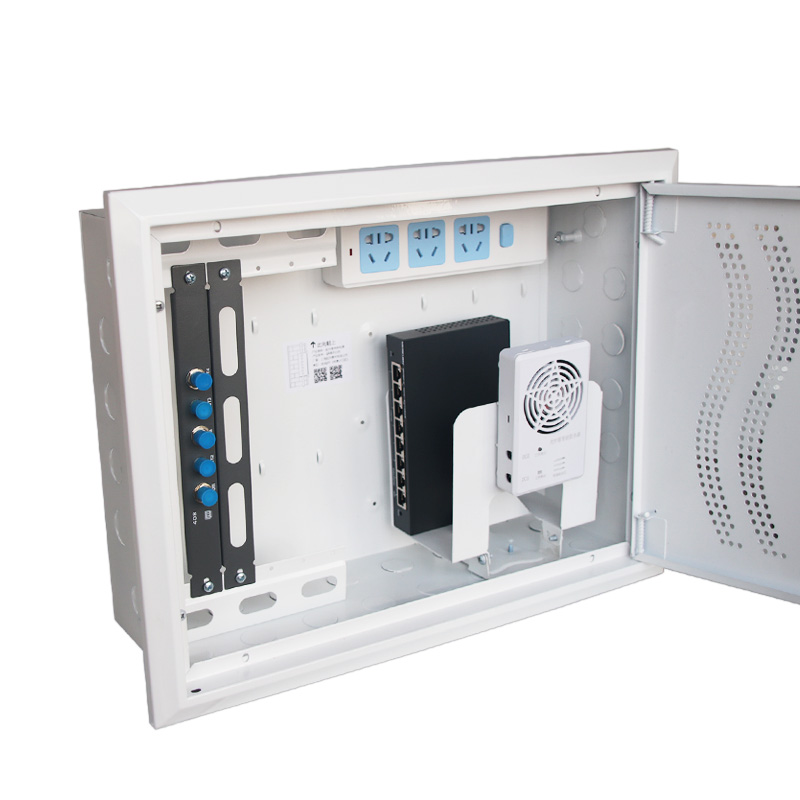 起光通讯大号家用弱电套餐暗装水星acpoe千兆弱电布线箱