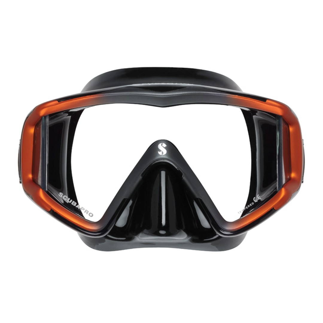 scubaprocrystalvu潜水面镜广角大视野全景专业水肺深潜面罩镜