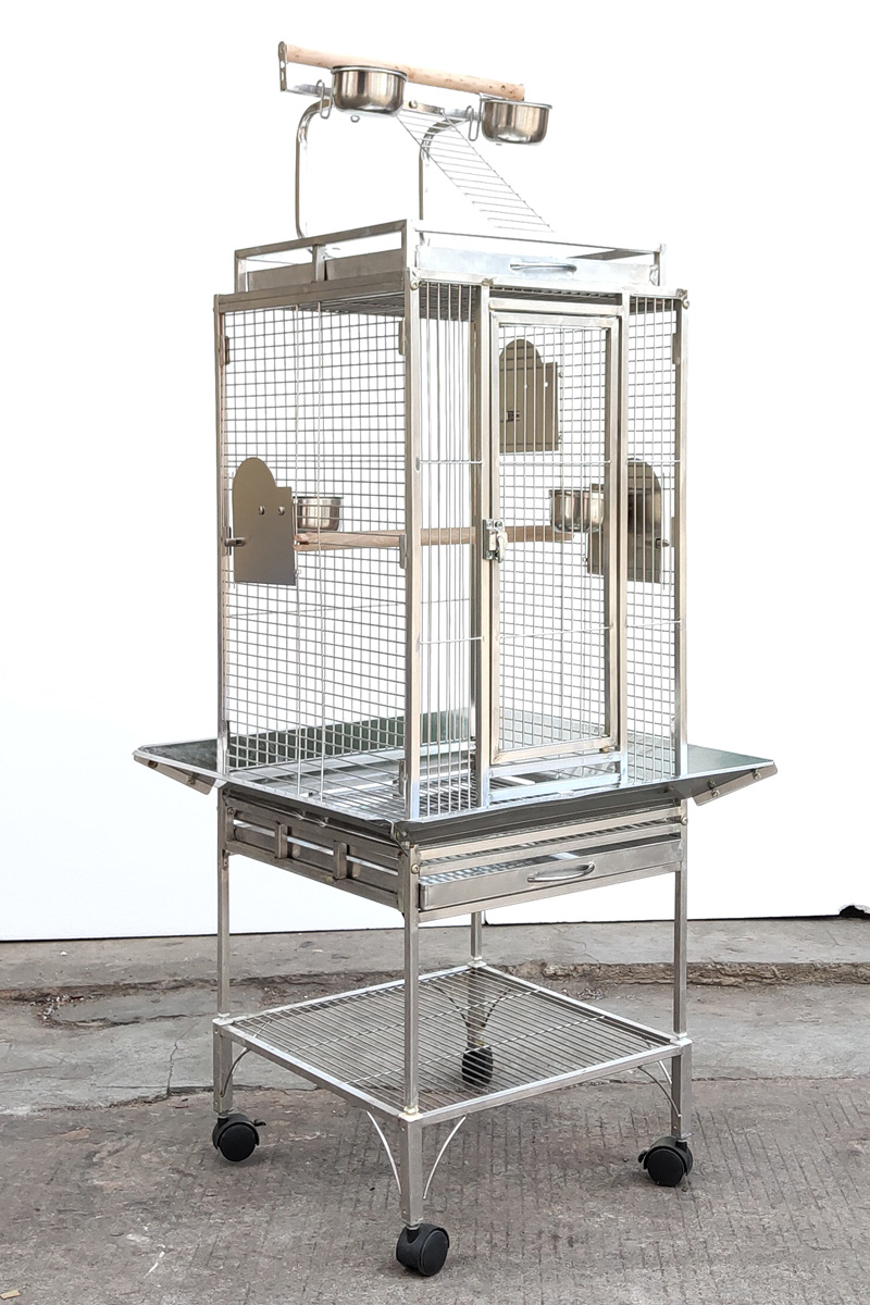 鹦鹉鸟笼笼子大号别墅豪华金属大型折衷通用笼子