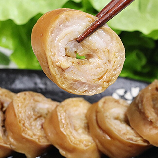 顺丰包邮1斤装潮汕卤水网红拉丝猪肥卤味猪肠头猪肉类