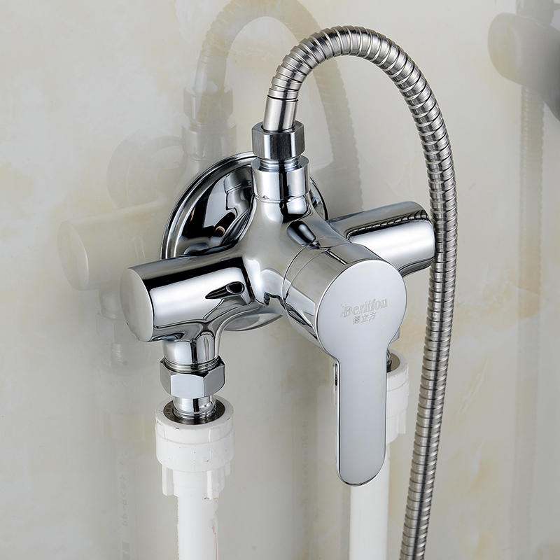 花洒明装淋浴套装全铜水龙头淋浴器家用浴室沐浴花洒