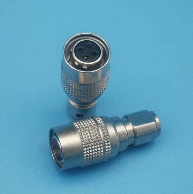 工业相机电源触发大恒康耐视basler摄像机插头hr10a连接器