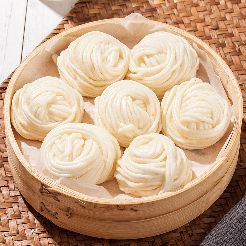 银丝卷天津特产馒头花卷酒店饭店餐饮饮用特色包点