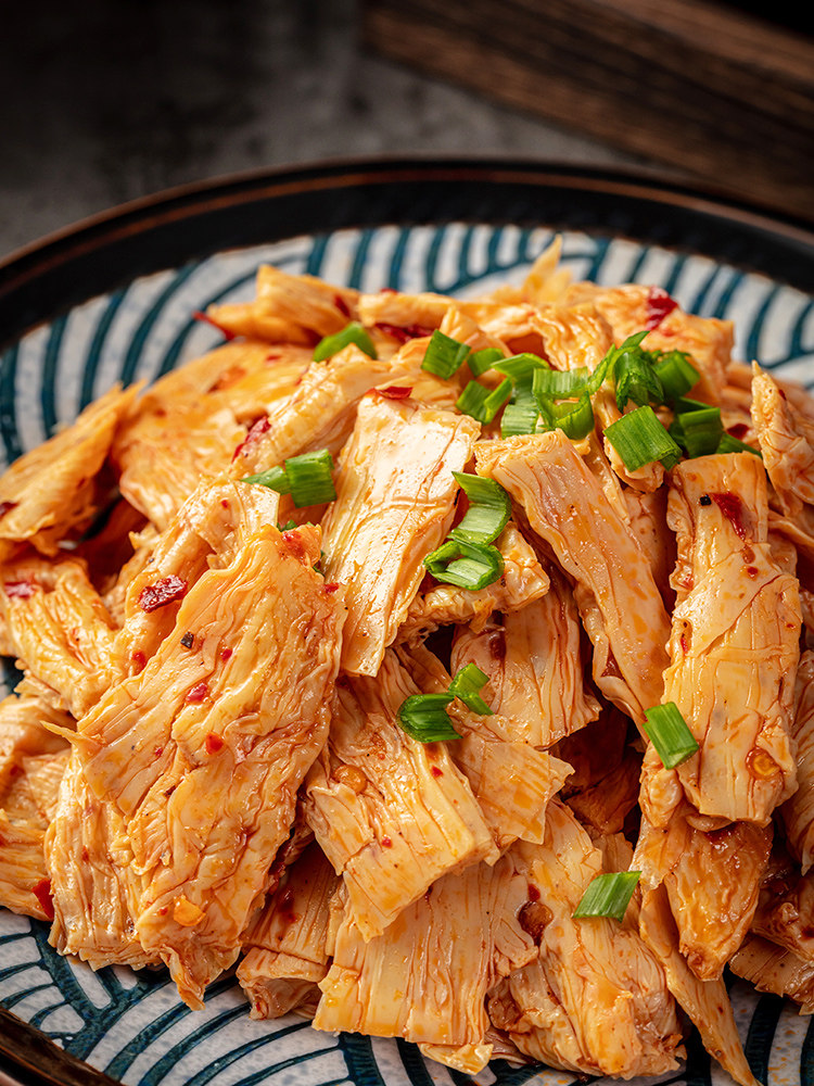 麻辣豆笋150gktv酒吧酒店特色冷盘凉菜素菜凉菜