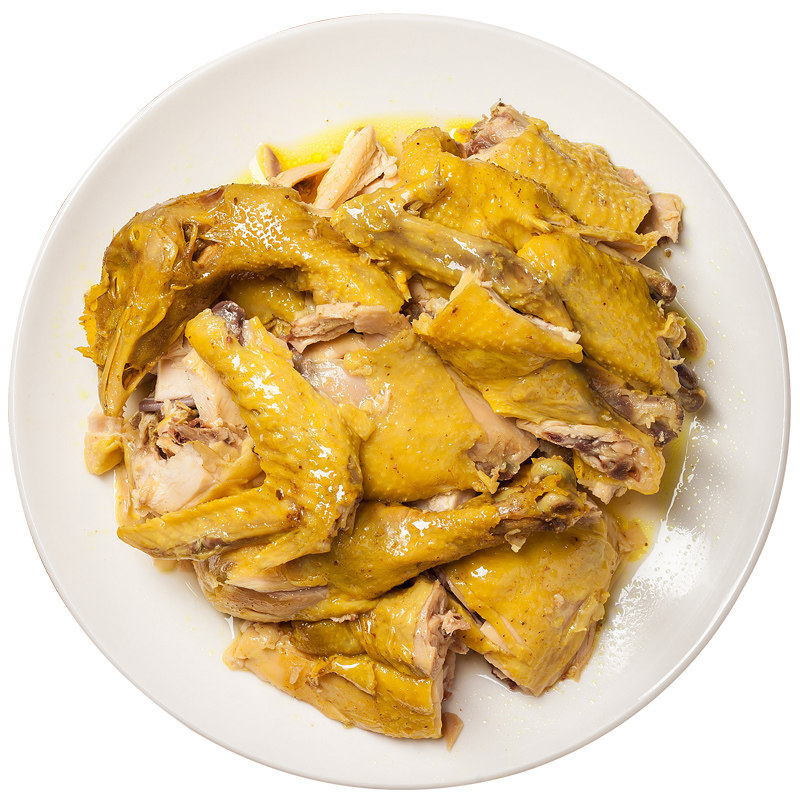 客家盐焗鸡整只600g加热即食饭店酒店餐饮冷冻半成品鸡熟食